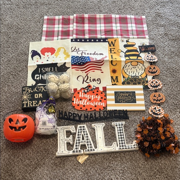 Other - Fall and Halloween Decor Bundle